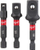 Set adapterësh katrorë Milwaukee 4932479228, 3 pjesë, drive 1/4" 3/8" 1/2", çelik veglash