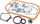 Set guarnicionesh motori Cometic Gasket për Mitsubishi Eclipse 4G63 2.0L 4 cilindër 1993-1994