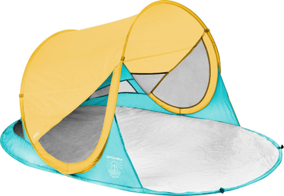 Çadër plazhi Spokey Stratus SPK-944845, vetë-montuese, mbrojtje UV40, blu