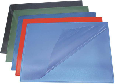 Mbulesë tavoline Bantex Desk Pad, kapak transparent, antirrëshqitëse, shumëngjyrëshe