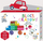 Set ngjyrosa Avenir Crayons Blocks Car, blloqe me dyllë blete, ekologjike, shumëngjyrëshe
