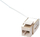 Modul Keystone Lindy 25998, RJ45 STP, Cat.6, i bardhë