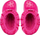 Çizme dimri për kalamaj Crocs Classic Neo Puff Jr 207684 6X0, me lesh të butë mrena, taban kundër rrëshqitjes, rozë