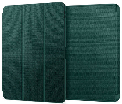 Куќиште Tech Protect SC Pen Canvas за iPad 10.9" 2022 и 11" 2024, со држач за молив на јаболко, зелена мов