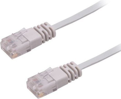 Рамна мрежна кабла MicroConnect Flat Patchcord U UTP CAT6 V UTP6005 FLAT, 0.5m, сива