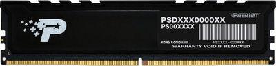 Memorie Patriot Signature Premium, DDR5, 16 GB, 5600 MHz, CL46, PSP516G560081H1