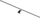Kinkiet Orno NORTES AD-OM-6209L4/B, LED 18W, 100 cm, i zi