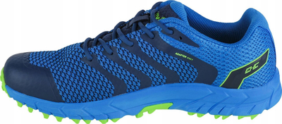 Atlete trail running Inov8 Parkclaw 260 Knit, drop 8mm, mesh që merr frymë, blu me jeshile