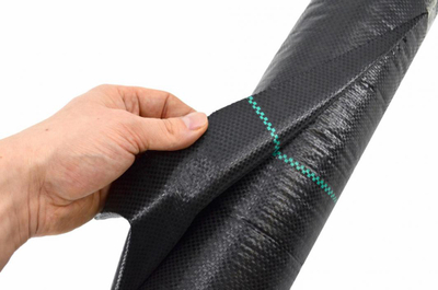 Shtresë bari për kopsht AWTools, 90g, 1.1 * 100 m, e zezë