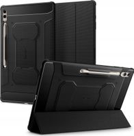 Mbulesë tablet Spigen Rugged Armor Pro për Samsung Galaxy Tab S8 Ultra S9 Ultra, me mbajtëse S Pen, e zezë