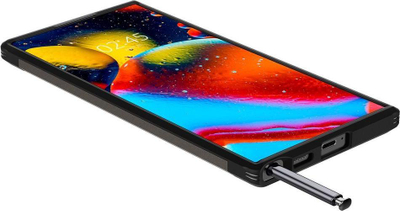Mbrojtëse telefoni Spigen Tough Armor për Samsung Galaxy S22 Ultra, me këmbëz mbështetëse, që s’ka frikë nga goditjet, gri