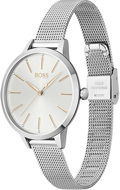 Orë dore për femra Hugo Boss Symphony 1502611, e argjendtë