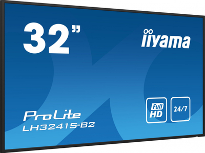 Monitor profesional Iiyama LH3241S-B2, 32\", Full HD, 350 cd/m², i zi