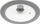 Kapak universal për tenxhere KingHoff, silikon, 24 / 26 / 28cm