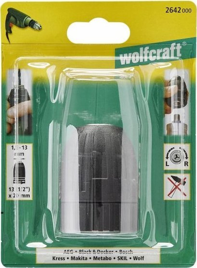 Kapëse shtrënguese për stërvitje Wolfcraft Quick-Action Economy Line 2642000, ndërrim i shpejtë, pa çelës