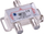 Shpërndarës antene Cabletech ZLA0635, 2 dalje, 5–2450MHz, Power Pass