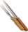 Set thikë dhe pirun bifteku Bercato, 2 pjesë, çelik inox, doreza druri natyral