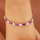 Byzylyk për femra Brosway Fancy Passion Ruby FPR18, 18cm, i argjendtë/rozë