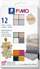 Set balte polimeri Staedtler FIMO Effect Boho Colours, 12 copa, ngjyra boho