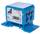 Bllok shpërndarës Elektro-Plast DB2-N, 2x4-50mm2, 3x4-35mm2, blu