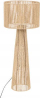 Lampë dyshemeje Eco Boho Show, 97cm, letër edhe metal, e bardhë
