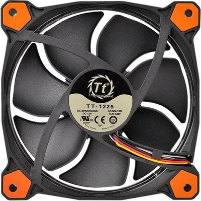 Ftohës Thermaltake Riing 14 LED, 140 mm, i portokalltë