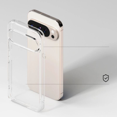 Këllëf telefoni Ringke Fusion për Google Pixel 10 10 Pro, polikarbonat TPU, transparencë, transparent