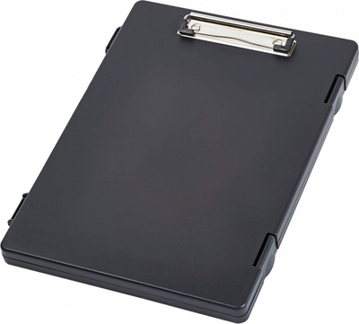 Dosje konferencash MAUL Clipboard A4, hapje anësore, ndarje për ruajtje, e zezë