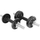 Set hantellash EB Fit 585463, 2 x 7.5 kg, gize, të zeza