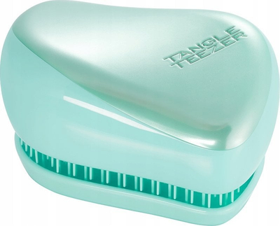 Furçë flokësh Tangle Teezer Compact Styler, kundra nyjeve, me kapak mbrojtës, rozë