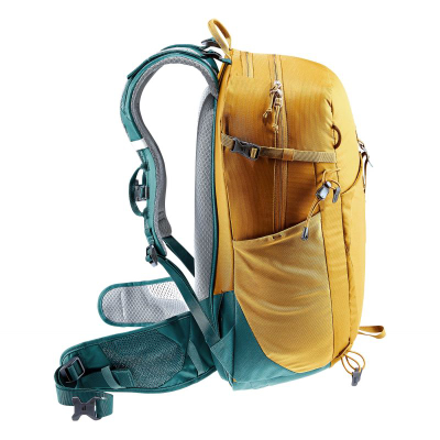 Çantë shpine Deuter Trail 25, 25L, me sistem Aircontact, ngjyra Almond Deepsea