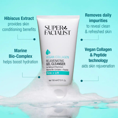 Pastrues për fytyrë me Kolagjen Super Facialist Collagen+ Firming Cleanser, 150 ml