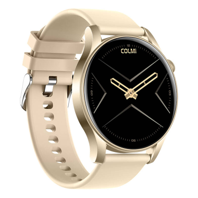 Smartwatch Colmi V73, thirrje dhe SMS, paketë 2 copë, ari
