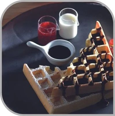 Pjata waffle Tefal XA730810 OptiGrill, pajisje belge, jo-ngjitëse, e zezë