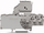 Terminal siguresash Wago 2002-1811, 2.5mm², siguresë 5x20mm, gri