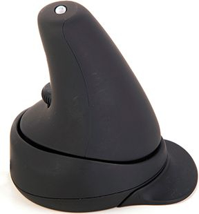 Mouse ergonomik BakkerElkhuizen Rockstick 2 Wireless, vertikal, madhësi Medium Small, i zi