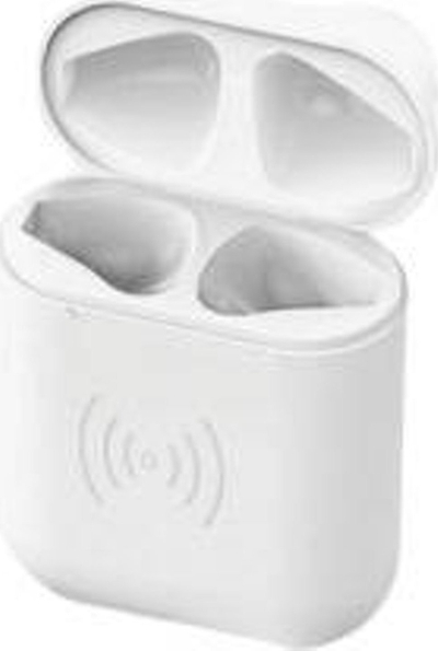 Kuti karikimi me wireless Cyoo CY120704 për AirPods 1 2, QI, e bardhë