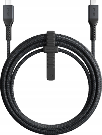 Kabllo USB C Nomad Kevlar V2, 3m, e zezë