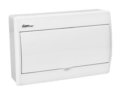 Kasetë shpërndarëse Elektro-Plast RN-12, 1x12 module, IP40, e bardhë