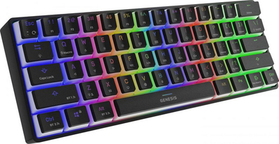 Tastierë Genesis Thor 660 RGB Gateron Red, e zezë