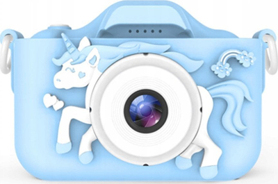 Kamerë digjitale për fëmijë Jumon Unicorn, 8MP, 2", me kartë 32GB, shumëngjyrëshe