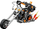Set LEGO® Marvel 76245 Ghost Rider Robot Suit and Bike, 264 pjesë