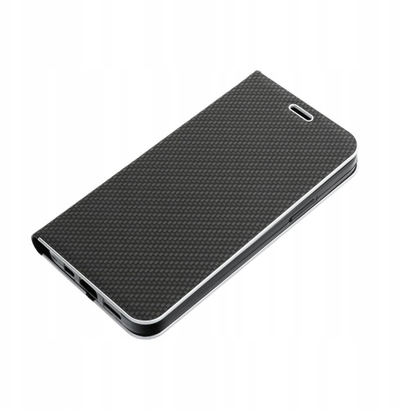 Këllf libër Vennus Book Carbon për Xiaomi 14, me magnet, xhep për karta, gri