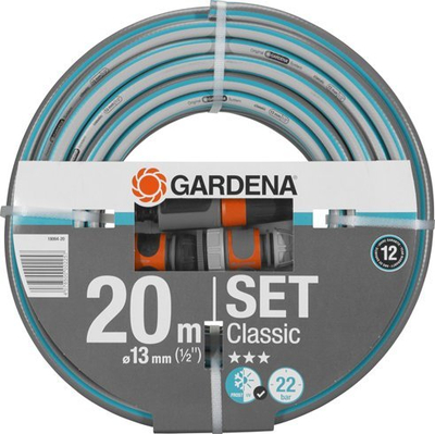 Pompë kopshti Gardena Garden Pump 4200 Silent Set, 600W, set me zorrë 20m, gri