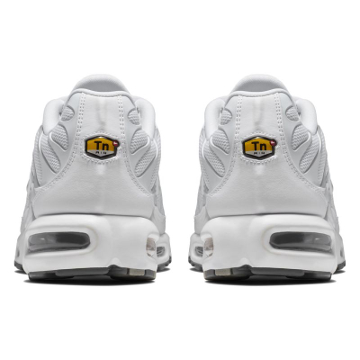 Atlete Nike Air Max Plus, me jastëkë Air, të bardha