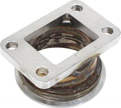 Flanxh turbo TurboWorks T3 në V-Band 2.5", çelik inox