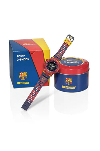 Orë për meshkuj Casio G-Shock Bluetooth Barcelona Limited Edition GBD-100BAR-4ER (644), e kuqe