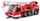 Метална играчка кран Bburago Emergency Force, размер 1:50, жолта