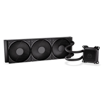 Ftohës uji për procesor Endorfy Navis F360, radiator 360mm, 3 ventilatorë 12cm, i zi