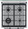 Sobë me gaz Whirlpool WS68G8CHX/E, 60cm, 4 vatra, inoks